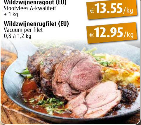 Wildzwijnenragout (EU)