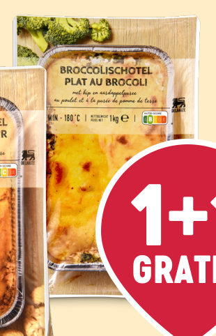 Bereide ovenschotel met aardappelen