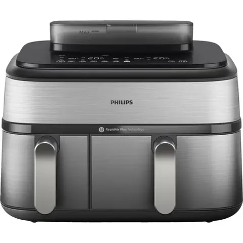 Philips Airfryer 5000-serie met twee manden en stoom NA555/00