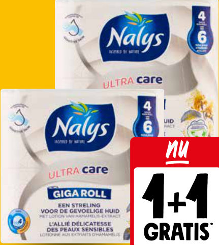 Nalys Ultra Care toiletpapier