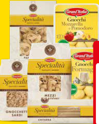 Grand’Italia Specialita en gevulde gnocchi