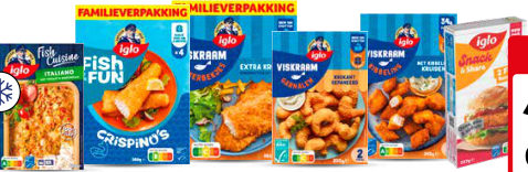 Iglo Fish Cuisine, Viskraam en Fish & Fun
