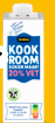 Jumbo kookroom 20% vet