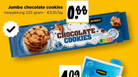 Jumbo chocolate cookies