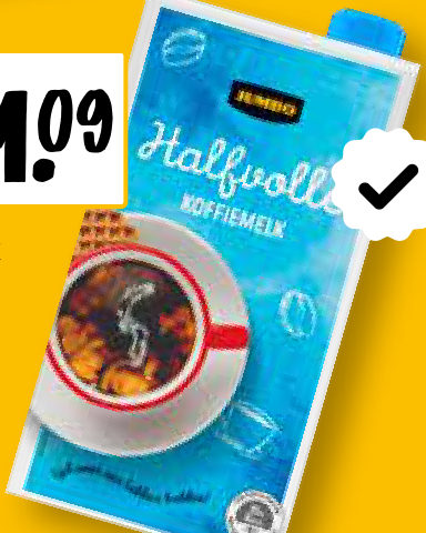 Jumbo koffiemelk halfvol