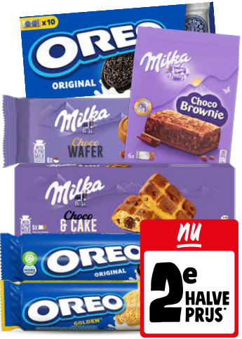 Milka Biscuit of Oreo