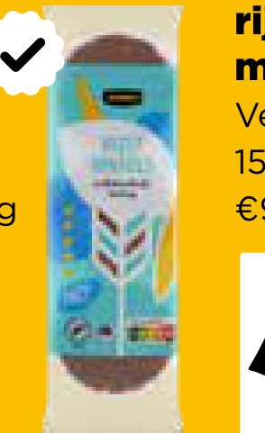Jumbo rijstwafels melkchocolade