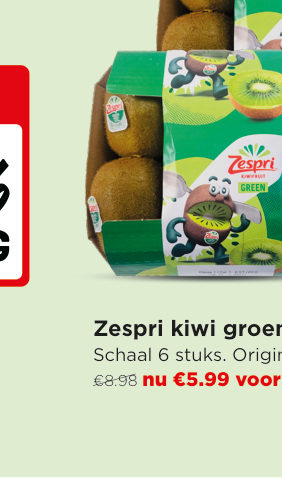 Zespri kiwi groen