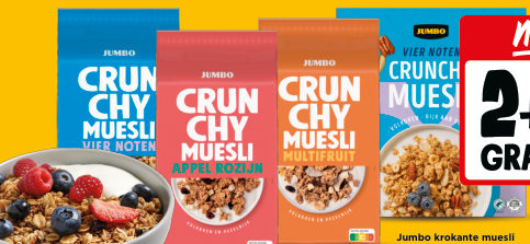 Jumbo krokante muesli
