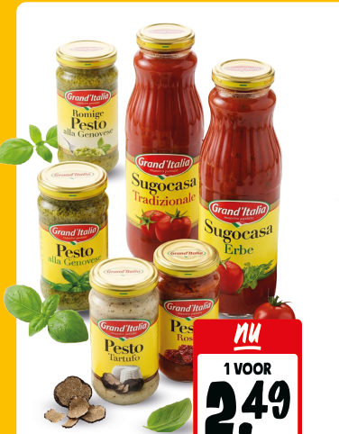 Grand'Italia Sugocasa en Pesto