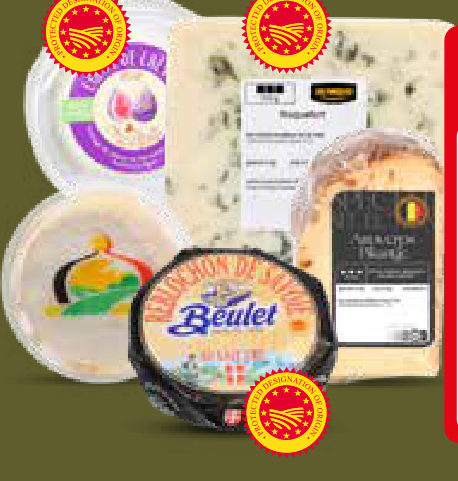 Selectie kaasspecialiteiten