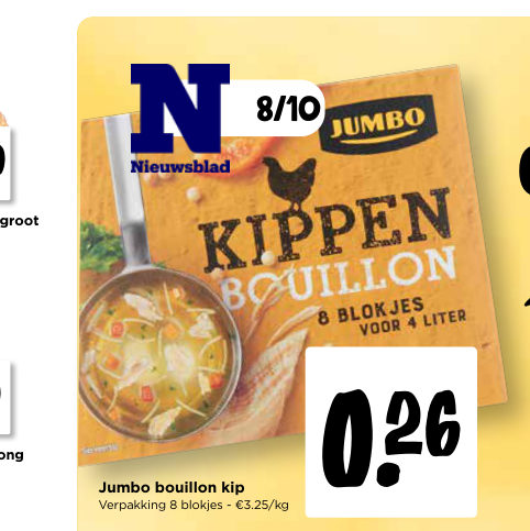 Jumbo bouillon kip
