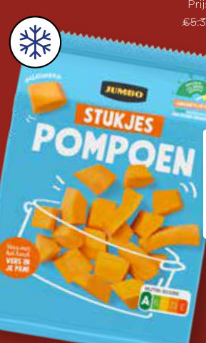 Jumbo pompoenblokjes