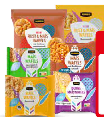 Jumbo mini rijstwafels en maïswafels