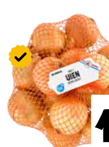 Jumbo gele uien extra groot