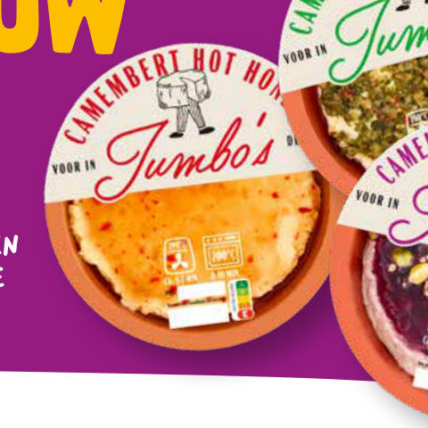 Jumbo's camembert ovenkaasjes