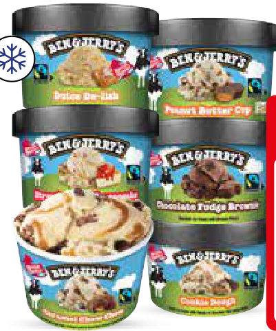 Ben & Jerry’s mini’s