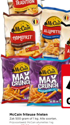 McCain friteuse frieten