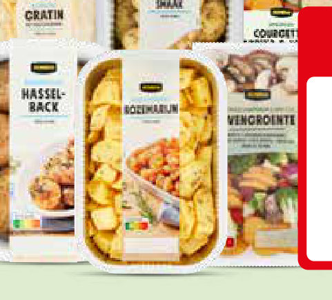Jumbo ovenaardappelen of ovengroenten
