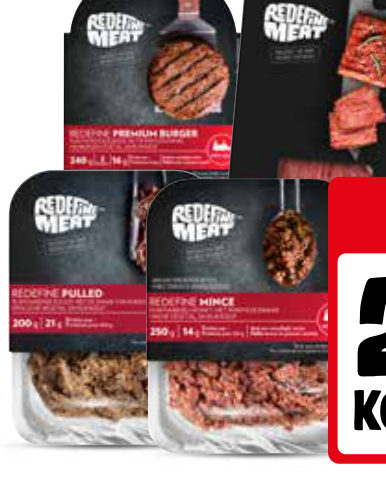 Redefine Meat vleesvervangers