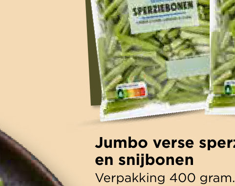 Jumbo verse sperziebonen en snijbonen