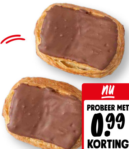 Crèmekoeken chocolade