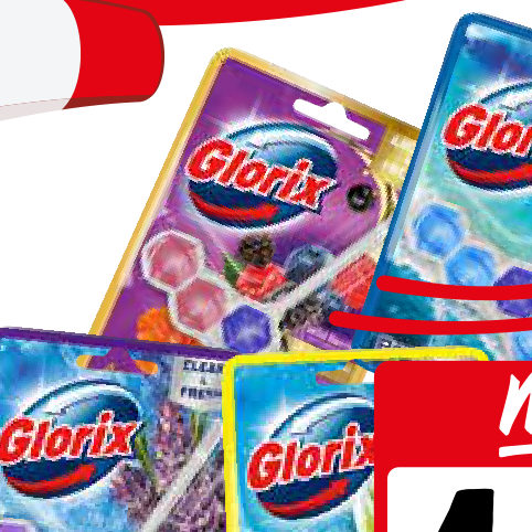 Glorix toiletblokken