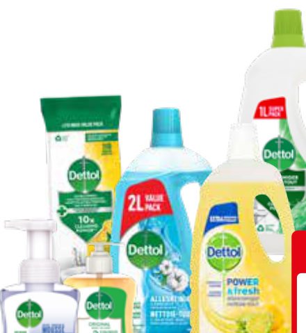 Dettol wondspray en desinfectiemiddel