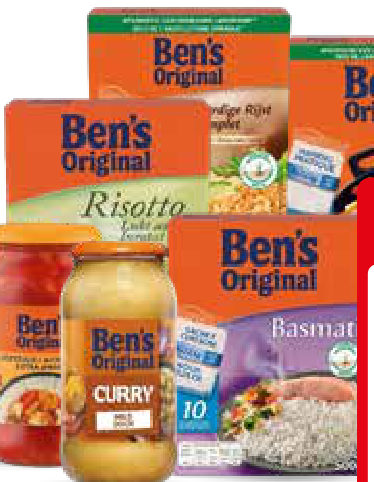 Ben’s Original rijst en sauzen