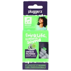 Pluggerz Music Earplugs - 1 set