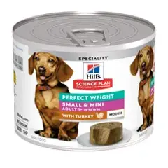 Hill’s Science Plan™ Natvoer voor honden Adult Small en Mini Perfect Weight Kalkoen 200 g