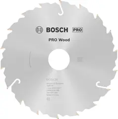 Bosch - Cirkelzaagblad Standard for Wood Speed 165 x 30/20 x 2,4 mm, 18