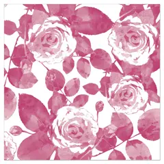 Artebene Servetten 33x33 cm Rozen - Roze