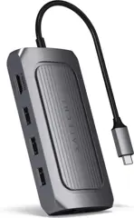 Satechi USB4 Multiport Adapter with 8K HDMI - Grijs