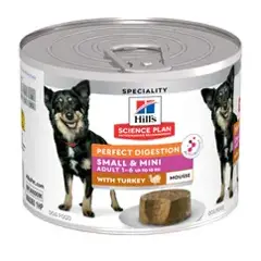 Hill’s Science Plan™ Natvoer voor honden Adult Small en Mini Perfect Digestion Kalkoen 200 g