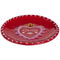Bordje Burning Heart Rood