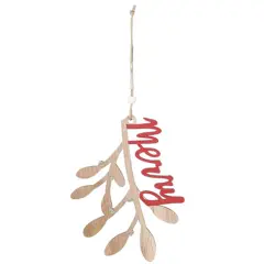 Ornament maretak rood