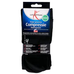 Lucovitaal Compressiekousen Zwart 36-41