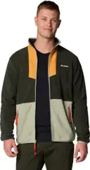 Columbia Sequoia Grove™ Full Zip Fleece Men's Outdoorvest - Greenscape, Sunstone, Safari, Spicy Pull - Maat M