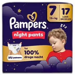 Night Pants Maat 7, 17 Luierbroekjes