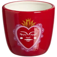 Mok Zonder Oor Burning Heart Rood 250ml