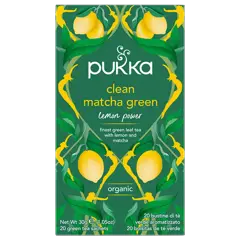 Pukka Clean Matcha Green BIO - 20 theezakjes