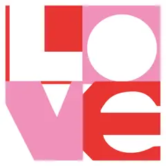 PPD Lunchservetten 33X33 cm 20 stuks Love Graphic