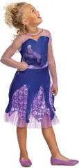 Disney Villains Ursula Classic Kostuum Jurk Kinderen - Kids tm 8 jaar - Multicolours