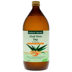 Holland & Barrett Aloë Vera Sap Gember en Kurkuma - 1L