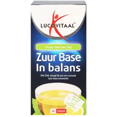 Lucovitaal Zuur Base Thee - 20 theezakjes