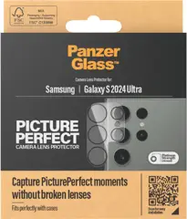 PanzerGlass Picture Perfect geschikt voor Samsung Galaxy S24 Ultra Camera lens protector