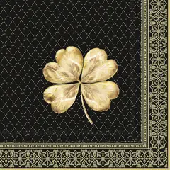 Ihr Lunchservetten 33x33 cm 20 stuks Golden Cloverleaf