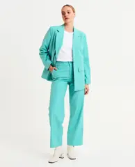 Turquoise broek