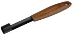 Appelboor - 19 cm - Zwart - RVS
